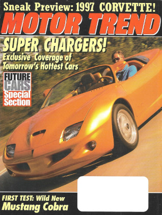 MOTOR TREND 1994 APR - COBRA SVT, COUGARS, BAD-VETTES